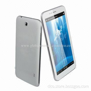 7-inch 3G Tablet Phones with Google's Android 4.2 OS, MTK6572 Dual-core Processor